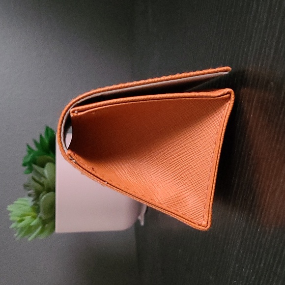 Tory Burch Glasses / Sunglasses case in Orange with gold tone emblem - Picture 2 of 6